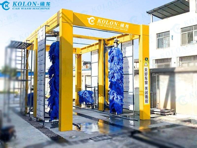 KOLON Hızlı ve Temizleyici Otomatik Otobüs Temizleme Makinesi 2-3 dakikalık / araba Temizleme Hızıyla